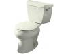 Kohler Wellworth K-3433-TR-NG Tea Green Round-Front Toilet with Right-Hand Trip Lever and Tank Cover Locks