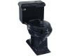 Kohler Memoirs Classic K-3451-52 Navy Comfort Height Elongated Toilet with Toilet Seat and Left-Hand Trip Lever