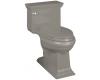 Kohler Memoirs Stately K-3453-K4 Cashmere Comfort Height Elongated Toilet with Toilet Seat and Left-Hand Trip Lever