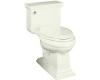 Kohler Memoirs Stately K-3453-NG Tea Green Comfort Height Elongated Toilet with Toilet Seat and Left-Hand Trip Lever
