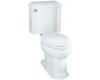 Kohler Devonshire K-3457-0 White Elongated Toilet with Left-Hand Trip Lever