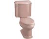 Kohler Devonshire K-3457-45 Wild Rose Elongated Toilet with Left-Hand Trip Lever