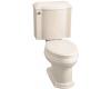 Kohler Devonshire K-3457-55 Innocent Blush Elongated Toilet with Left-Hand Trip Lever