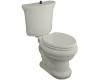 Kohler Iron Works Historic K-3463-95 Ice Grey Elongated Toilet with Toilet Seat