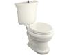 Kohler Iron Works Historic K-3463-96 Biscuit Elongated Toilet with Toilet Seat
