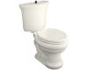 Kohler Iron Works Historic K-3463-U-58 Thunder Grey Elongated Toilet with Toilet Seat and Insuliner Tank Liner