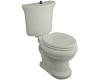 Kohler Iron Works Historic K-3463-U-95 Ice Grey Elongated Toilet with Toilet Seat and Insuliner Tank Liner