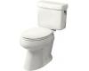 Kohler Pinoir K-3465-RA-0 White Comfort Height Elongated Toilet with Concealed Trapway and Right-Hand Trip Lever