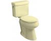 Kohler Pinoir K-3465-Y2 Sunlight Comfort Height Elongated Toilet with Concealed Trapway and Left-Hand Trip Lever