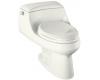 Kohler San Raphael K-3466-0 White One-Piece Elongated Toilet with Concealed Trapway, Toilet Seat and Left-Hand Trip Lever