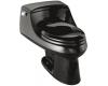 Kohler San Raphael K-3466-58 Thunder Grey One-Piece Elongated Toilet with Concealed Trapway, Toilet Seat and Left-Hand Trip Lever