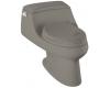 Kohler San Raphael K-3466-K4 Cashmere One-Piece Elongated Toilet with Concealed Trapway, Toilet Seat and Left-Hand Trip Lever