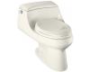 Kohler San Raphael K-3466-NG Tea Green One-Piece Elongated Toilet with Concealed Trapway, Toilet Seat and Left-Hand Trip Lever