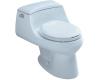 Kohler San Raphael K-3467-6 Skylight One-Piece Round-Front Toilet with Concealed Trapway, French Curve Toilet Seat and Trip Lever