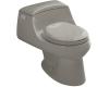 Kohler San Raphael K-3467-K4 Cashmere One-Piece Round-Front Toilet with Concealed Trapway, French Curve Toilet Seat and Trip Lever