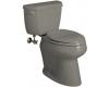 Kohler Wellworth K-3481-U-K4 Cashmere Comfort Height Elongated Toilet with Concealed Trapway, Left-Hand Trip Lever and Tank Liner