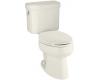 Kohler Pinoir K-3482-52 Navy Elongated Toilet with Left-Hand Trip Lever