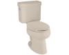 Kohler Pinoir K-3482-55 Innocent Blush Elongated Toilet with Left-Hand Trip Lever