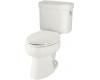 Kohler Pinoir K-3482-RA-0 White Elongated Toilet with Right-Hand Trip Lever