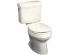 Kohler Pinoir K-3483-58 Thunder Grey Round-Front Toilet with Left-Hand Trip Lever