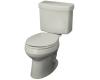 Kohler Pinoir K-3483-RA-95 Ice Grey Round-Front Toilet with Right-Hand Trip Lever