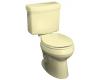 Kohler Pinoir K-3483-Y2 Sunlight Round-Front Toilet with Left-Hand Trip Lever