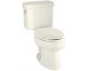 Kohler Pinoir K-3485-52 Navy Comfort Height Elongated Toilet with Left-Hand Trip Lever