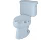 Kohler Pinoir K-3485-RA-6 Skylight Comfort Height Elongated Toilet with Right-Hand Trip Lever