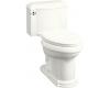 Kohler Devonshire K-3488-0 White Comfort Height One-Piece Elongated Toilet with Toilet Seat