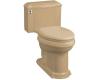 Kohler Devonshire K-3488-33 Mexican Sand Comfort Height One-Piece Elongated Toilet with Toilet Seat