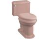 Kohler Devonshire K-3488-45 Wild Rose Comfort Height One-Piece Elongated Toilet with Toilet Seat