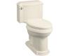Kohler Devonshire K-3488-47 Almond Comfort Height One-Piece Elongated Toilet with Toilet Seat