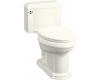 Kohler Devonshire K-3488-7 Black Black Comfort Height One-Piece Elongated Toilet with Toilet Seat