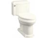 Kohler Devonshire K-3488-96 Biscuit Comfort Height One-Piece Elongated Toilet with Toilet Seat