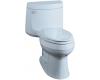 Kohler Cimarron K-3489-6 Skylight Comfort Height Elongated Toilet with Toilet Seat and Left-Hand Trip Lever