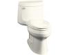 Kohler Cimarron K-3489-RA-96 Biscuit Comfort Height Elongated Toilet with Toilet Seat and Right-Hand Trip Lever