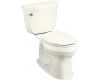 Kohler Cimarron K-3496-52 Navy Comfort Height Two-Piece Elongated Toilet with Left-Hand Trip Lever