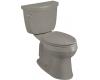 Kohler Cimarron K-3496-K4 Cashmere Comfort Height Two-Piece Elongated Toilet with Left-Hand Trip Lever