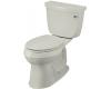 Kohler Cimarron K-3496-RA-95 Ice Grey Comfort Height Two-Piece Elongated Toilet with Right-Hand Trip Lever
