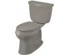 Kohler Cimarron K-3496-RA-K4 Cashmere Comfort Height Two-Piece Elongated Toilet with Right-Hand Trip Lever