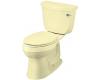 Kohler Cimarron K-3496-RA-Y2 Sunlight Comfort Height Two-Piece Elongated Toilet with Right-Hand Trip Lever