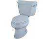 Kohler Wellworth K-3505-TR-6 Skylight Pressure Lite Elongated 1.4 GPF Toilet with Tank Cover Locks and Right-Hand Trip Lever