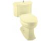 Kohler Portrait K-3506-Y2 Sunlight Comfort Height Elongated Toilet with Lift Knob and Toilet Seat