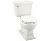 Kohler Memoirs Classic K-3509-S2 White Satin Comfort Height Round-Front Toilet