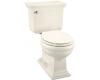 Kohler Memoirs Stately K-3511-S1 Biscuit Satin Comfort Height Round-Front Toilet