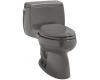 Kohler Gabrielle K-3513-58 Thunder Grey Comfort Height One-Piece Elongated Toilet with Toilet Seat and Left-Hand Trip Lever