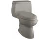 Kohler Gabrielle K-3513-G9 Sandbar Comfort Height One-Piece Elongated Toilet with Toilet Seat and Left-Hand Trip Lever