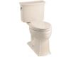 Kohler Archer K-3517-55 Innocent Blush Comfort Height Elongated Toilet with Left-Hand Trip Lever