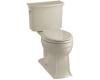 Kohler Archer K-3517-G9 Sandbar Comfort Height Elongated Toilet with Left-Hand Trip Lever