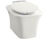 Kohler Fountainhead K-3524-0 White Comfort Height Elongated One-Piece Toilet with Power Lite Flushing Technology